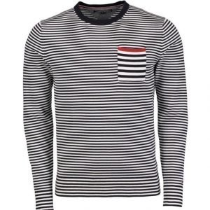 Tommy Hilfiger Two Colour Striped Neule