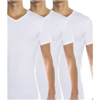 Tommy Hilfiger V-neck T-shirt White 3 pakkaus