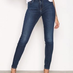 Tommy Jeans High Rise Skinny Santana Farkut Dark Blue