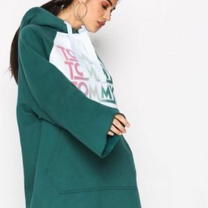 Tommy Jeans Oversized Hoodie Huppari Sea