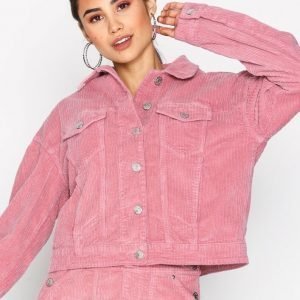 Tommy Jeans Oversized Trucker Farkkutakki Blush