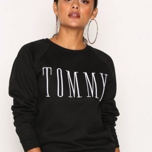 Tommy Jeans Thdw Basic Graphic Knit Svetari Black