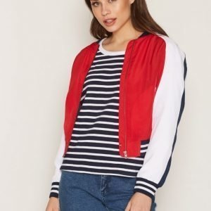 Tommy Jeans Thdw Bomber 33 Takki Lipstick Red / Multi