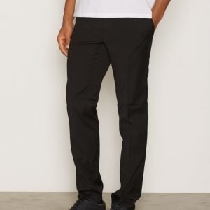 Topman Black Skinny Fit Smart Trousers Pukuhousut Black