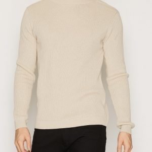 Topman Boatneck Pullover Pusero Stone