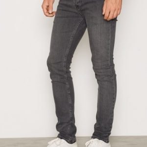 Topman Grey Stretch Skinny Jeans Farkut Grey