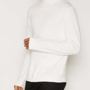 Topman Khaki Mini Roll Neck Jumper Pusero Offwhite