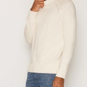 Topman Off White Popcorn Textured Slim Fit Jumper Pusero Offwhite