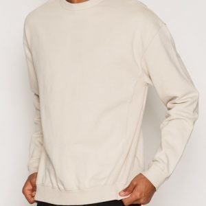 Topman Panel Oversized Sweatshirt Pusero Light Grey