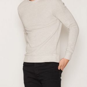 Topman Pique T-shirt Pusero Light Grey