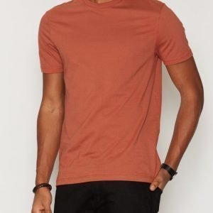 Topman Rust Slim Fit T-Shirt T-paita Oranssi