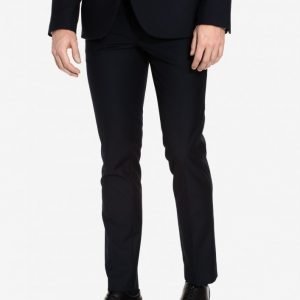 Topman Skinny Suit Trousers Puvunhousut Dark Blue