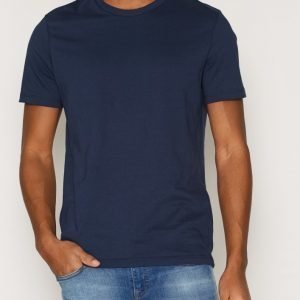 Topman Slim Fit Crew Neck T-Shirt T-paita Navy