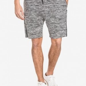 Topman Space Dye Zip Jersey Shorts Shortsit Grey