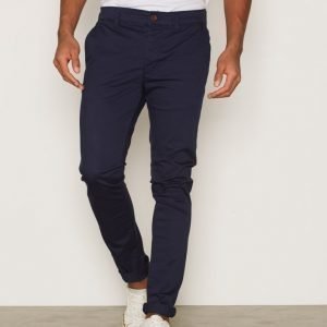 Topman Stretch Skinny Chinos Housut Dark Blue