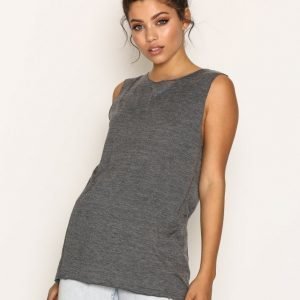 Topshop Acid Wash Tank Top Toppi Black