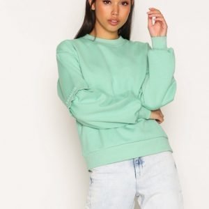 Topshop Extreme Blouson Sweatshirt Svetari Green