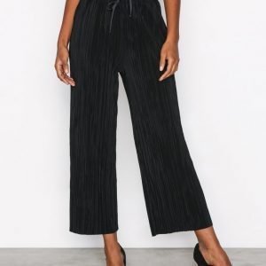 Topshop Mini Matte Ruffle Trouser Housut Black