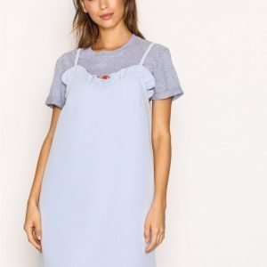 Topshop Mini Ruffle Soft Dress Loose Fit Mekko Flowers