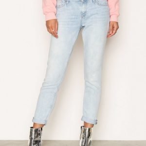 Topshop Ocean Lucas Jeans Slim Farkut Bleach Acid Wash