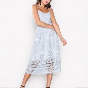 True Decadence Lace Sleeveless Dress Maksimekko Blue