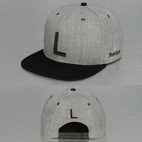 TrueSpin Snapback Lippis Harmaa