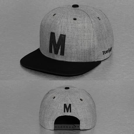 TrueSpin Snapback Lippis Harmaa