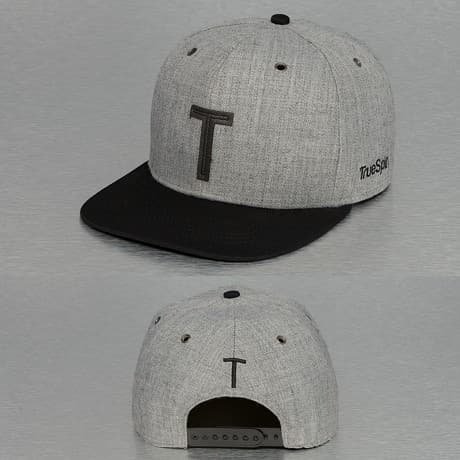 TrueSpin Snapback Lippis Harmaa