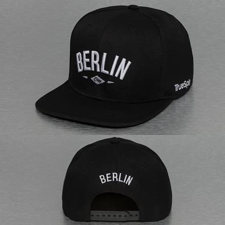 TrueSpin Snapback Lippis Musta