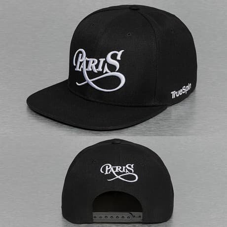 TrueSpin Snapback Lippis Musta