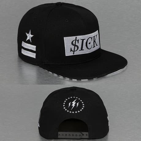 TrueSpin Snapback Lippis Musta