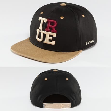 TrueSpin Snapback Lippis Musta