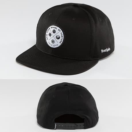 TrueSpin Snapback Lippis Musta