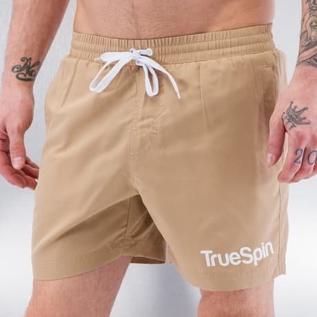 TrueSpin Uimashortsit Beige