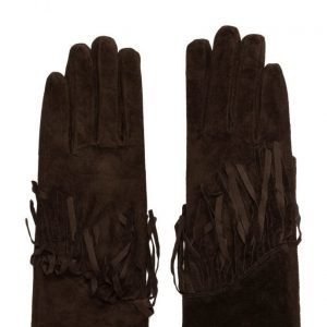 UNMADE Copenhagen Suede Glove W Fringes hanskat