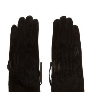 UNMADE Copenhagen Suede Glove W Fringes hanskat