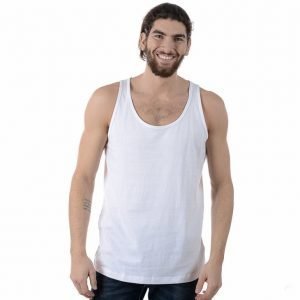 U.We.Ar M Tank Top 2-Pack Puuvillatoppi Valkoinen