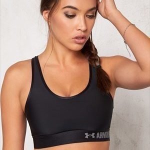 Under Armour Armour Mid Bra 001 Black