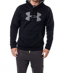 Under Armour Big Logo Hoodie Solid Black