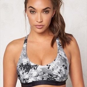 Under Armour Low Printed Sports Bra 005 Printed Black