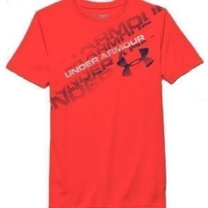 Under Armour T-paita Back Spin Orange