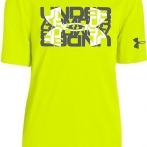 Under Armour T-paita Glow Script Keltainen