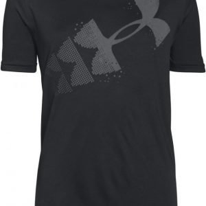 Under Armour T-paita Rising Pixelated logo Black Green