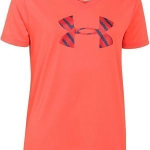 Under Armour Toppi UA Big logo tech Afterburn Pink