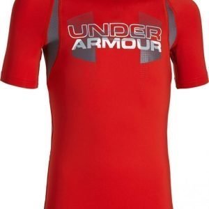 Under Armour Treeni-T-paita Up Digi Ultra Blue Red