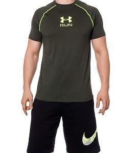 Under Armour UA Tech Runs Short Sleeve Rifle Green