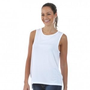 Under The Same Sun Loose Tank Top Treenitoppi Valkoinen