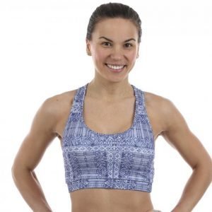 Under The Same Sun Sports Bra Urheiluliivit Sininen / Valkoinen