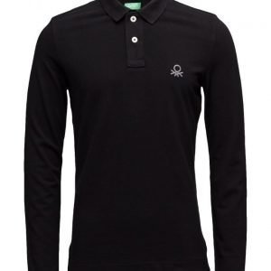 United Colors of Benetton L/S Polo Shirt pitkähihainen pikeepaita