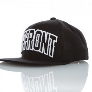 Upfront Battle Snapback Cap Lippis Musta / Valkoinen